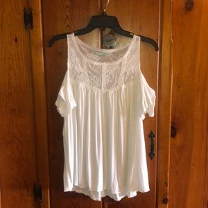 Maurices cold-shoulder top
